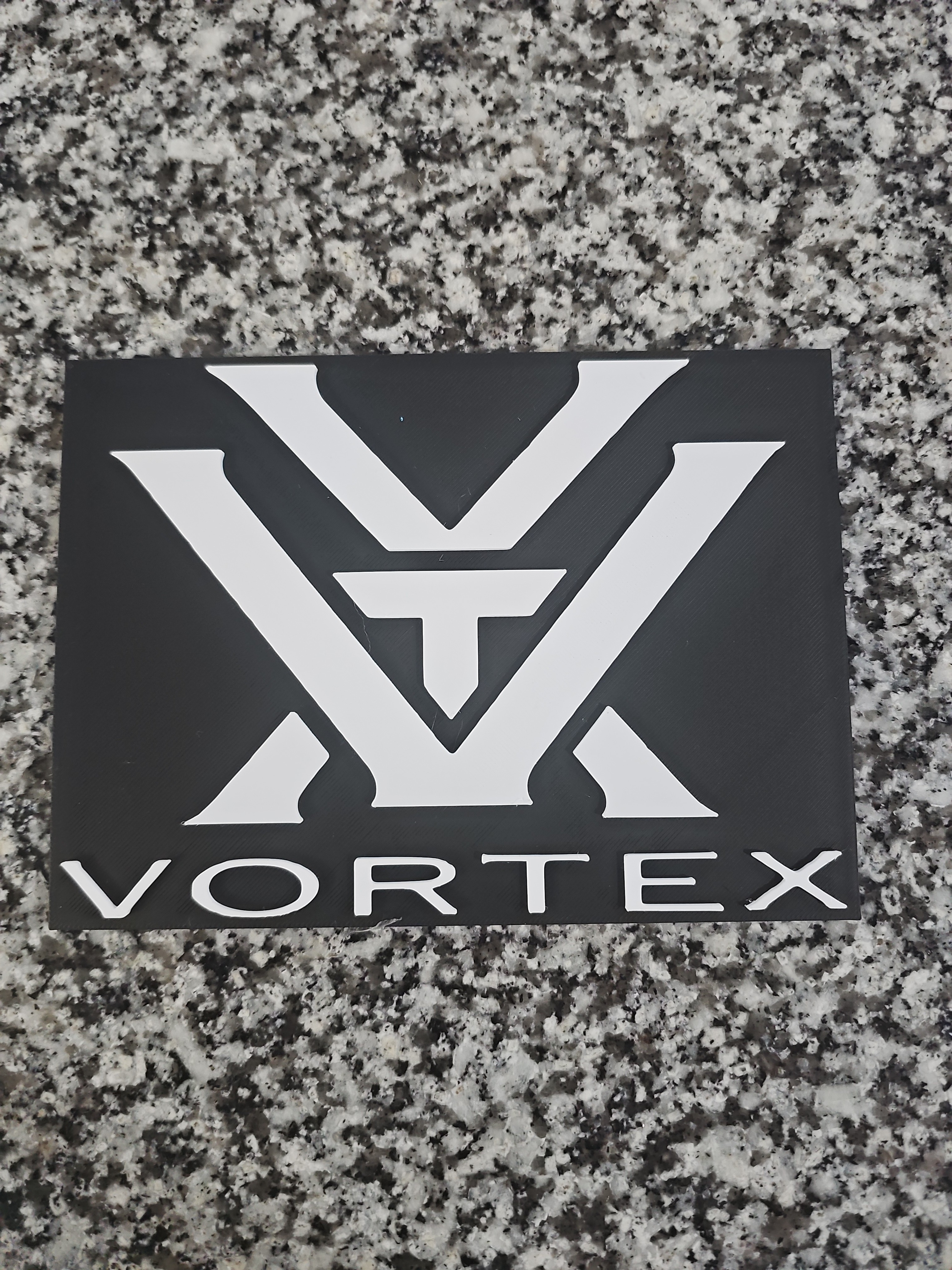 Vortex Firearm Optics 3D Logo Wall Sign Plaque