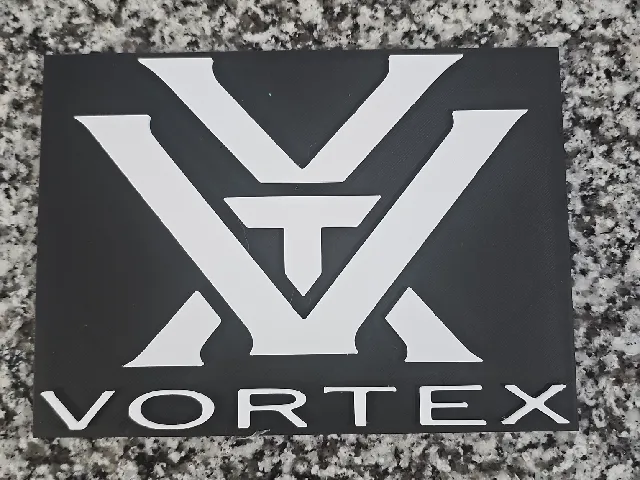 Vortex Firearm Optics 3D Logo Wall Sign Plaque