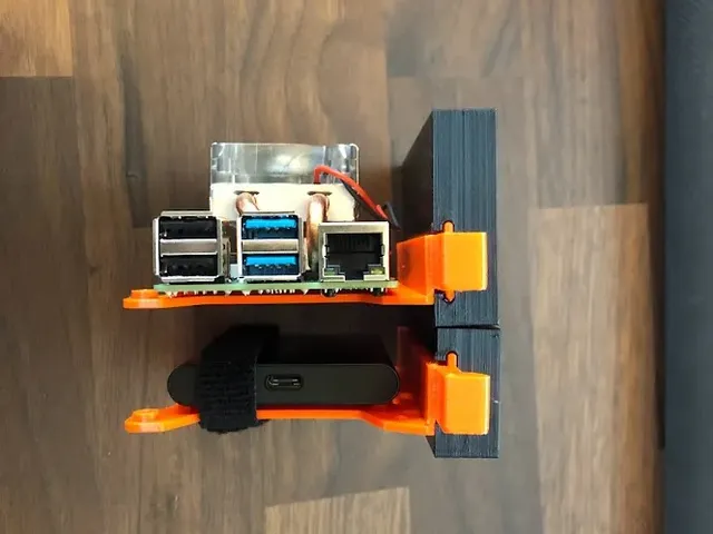 2U Modular Raspberry Pi Rack