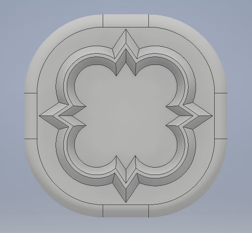 Unique Pottery Stamp