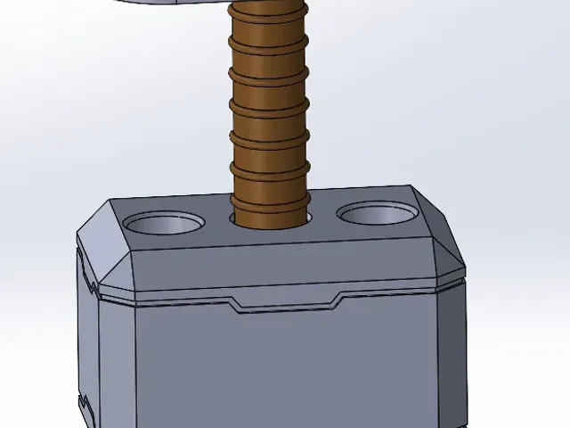 Thor's brush holder
