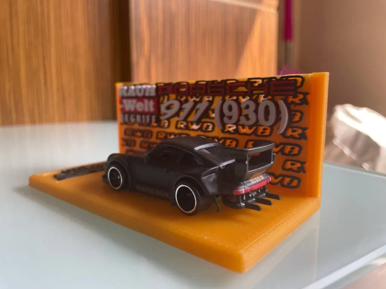 Hotwheels/Tarmac Works RWB Porsche Display Base by GigaPenguin 