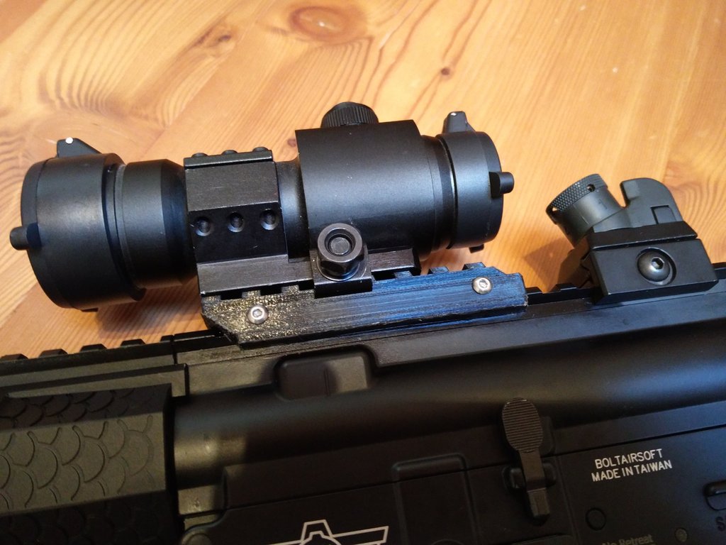 Extremely Flat Picatinny Riser