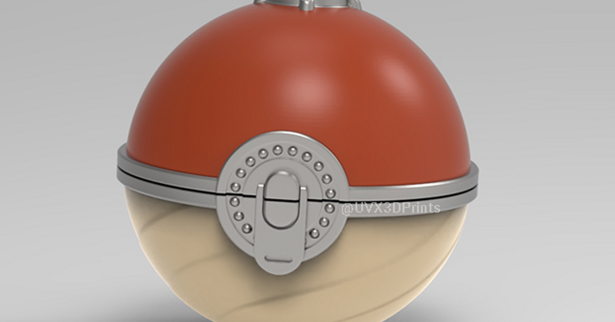 Arceus Pokeball By Uvx 3d Prints Download Free Stl Model