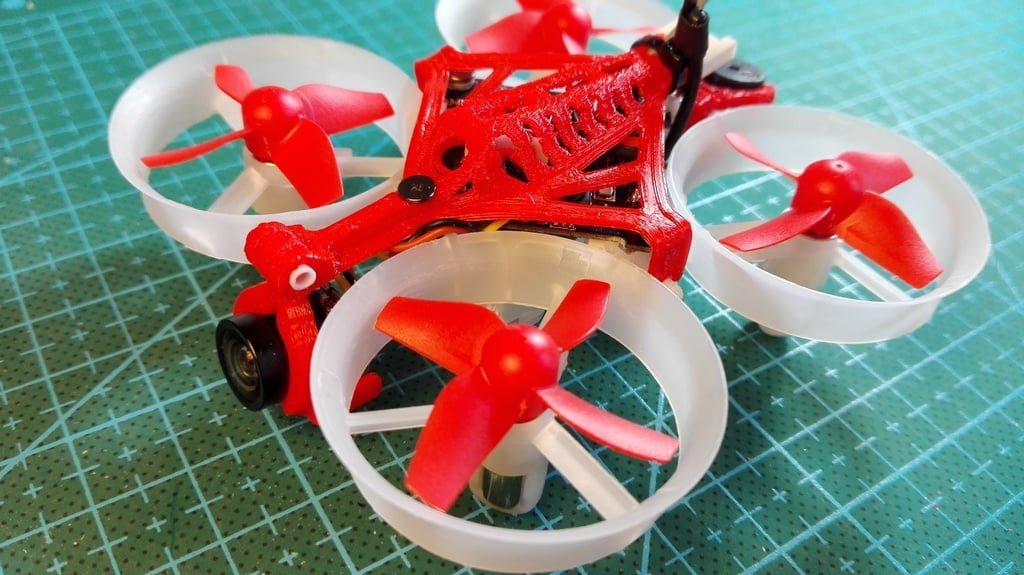 Tiny Whoop Canopy Camera Buzzer Mount