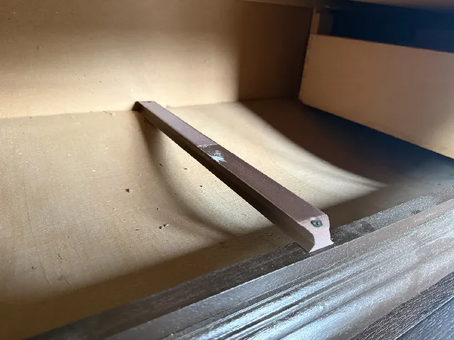 Vintage Center Drawer Slide