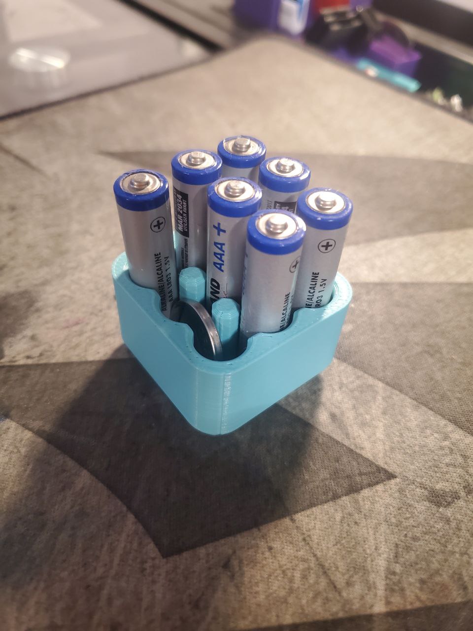 Another Gridfinity AAA Battery Holder