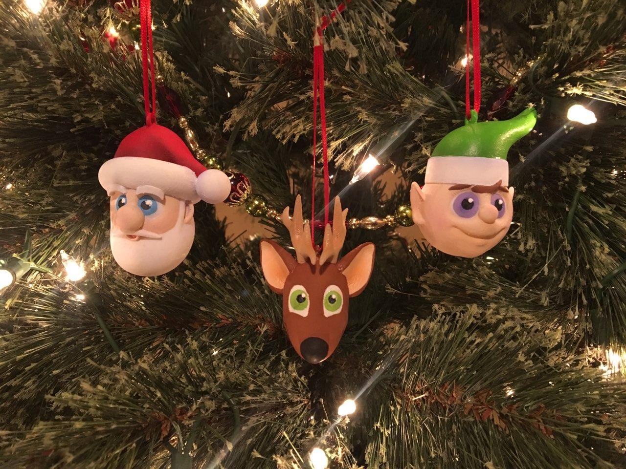 FiveVoltRobot's Christmas Ornament Collection