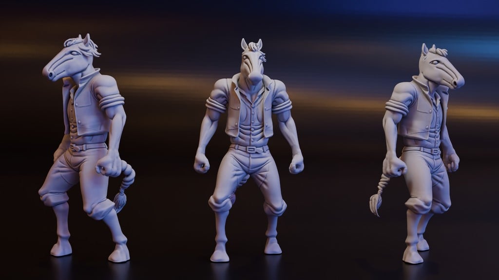 Equinal Guardinal - Horsefolk  (DND / TTRPG)