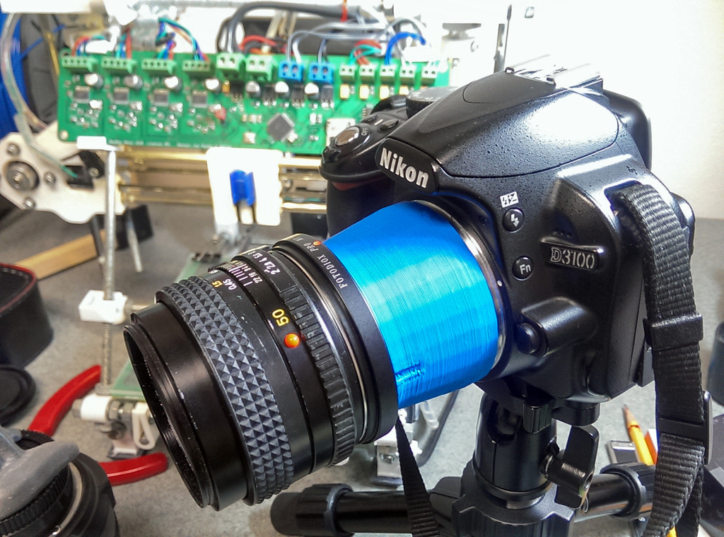 Macro lens adapters for Nikon F-mount