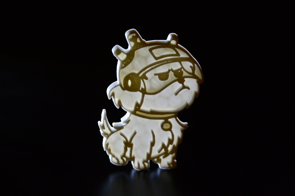 Snuffles from the Rick and Morty TV series