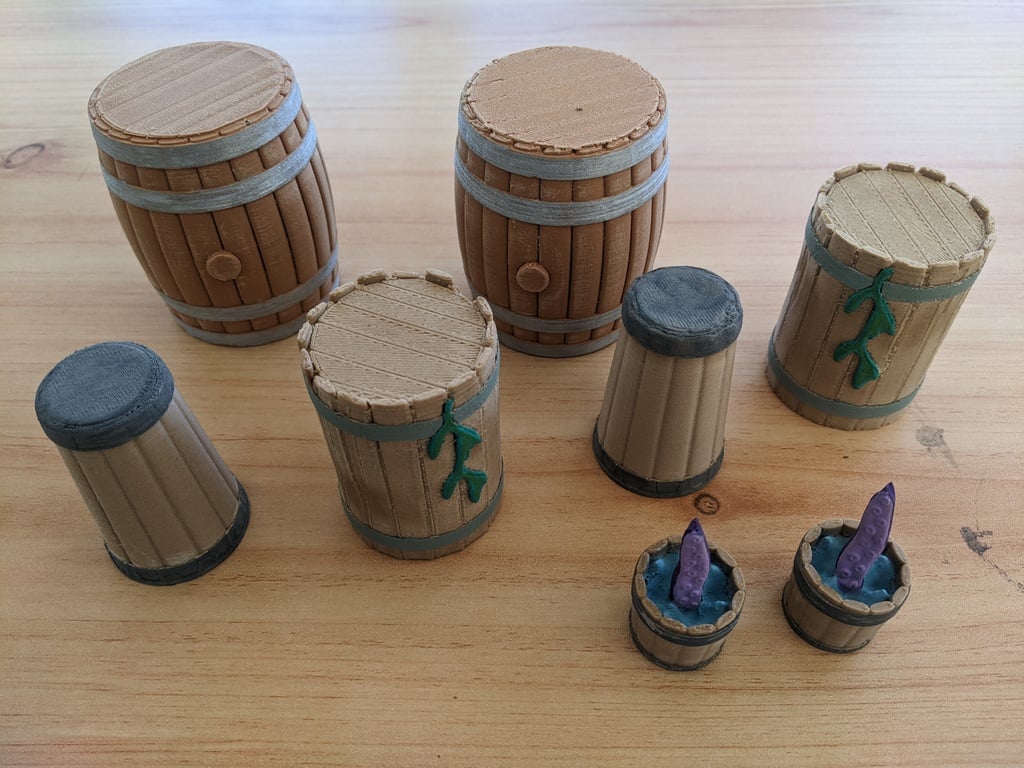 Assorted nestling barrels — miniatura 2