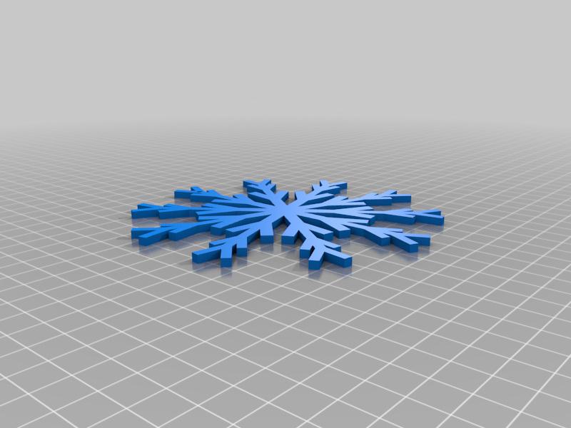 Christmas Tree Snowflake By Slicingblade 