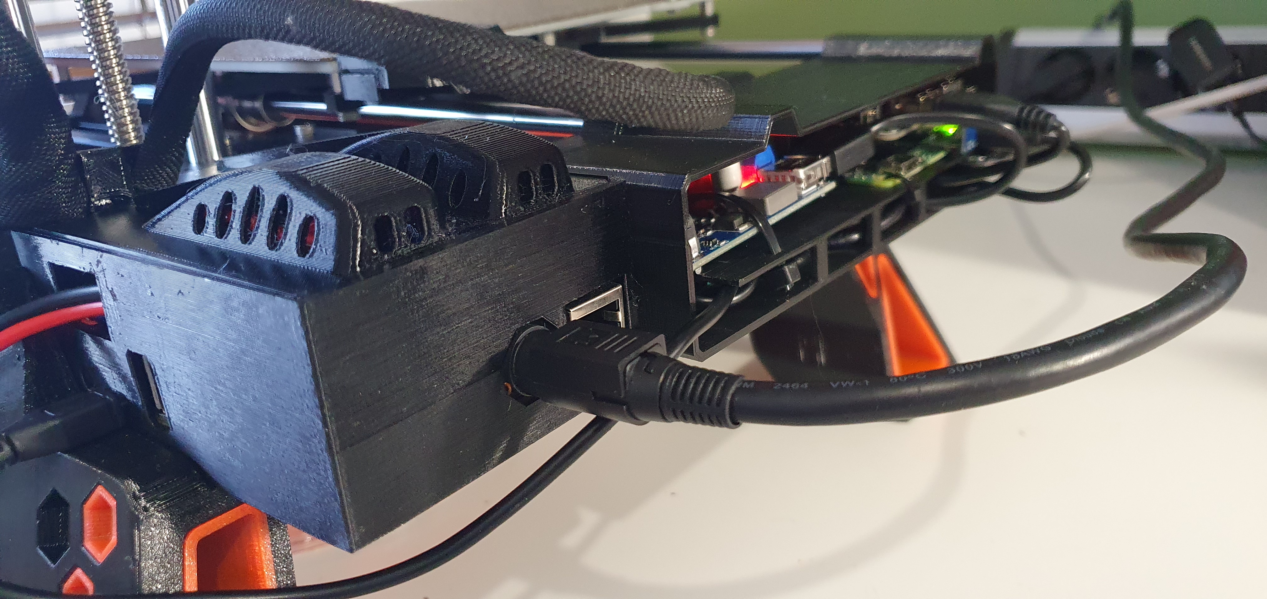 Miniatura 2 do modelo 3D Prusa Mini case for Raspberry Pi Zero 2W