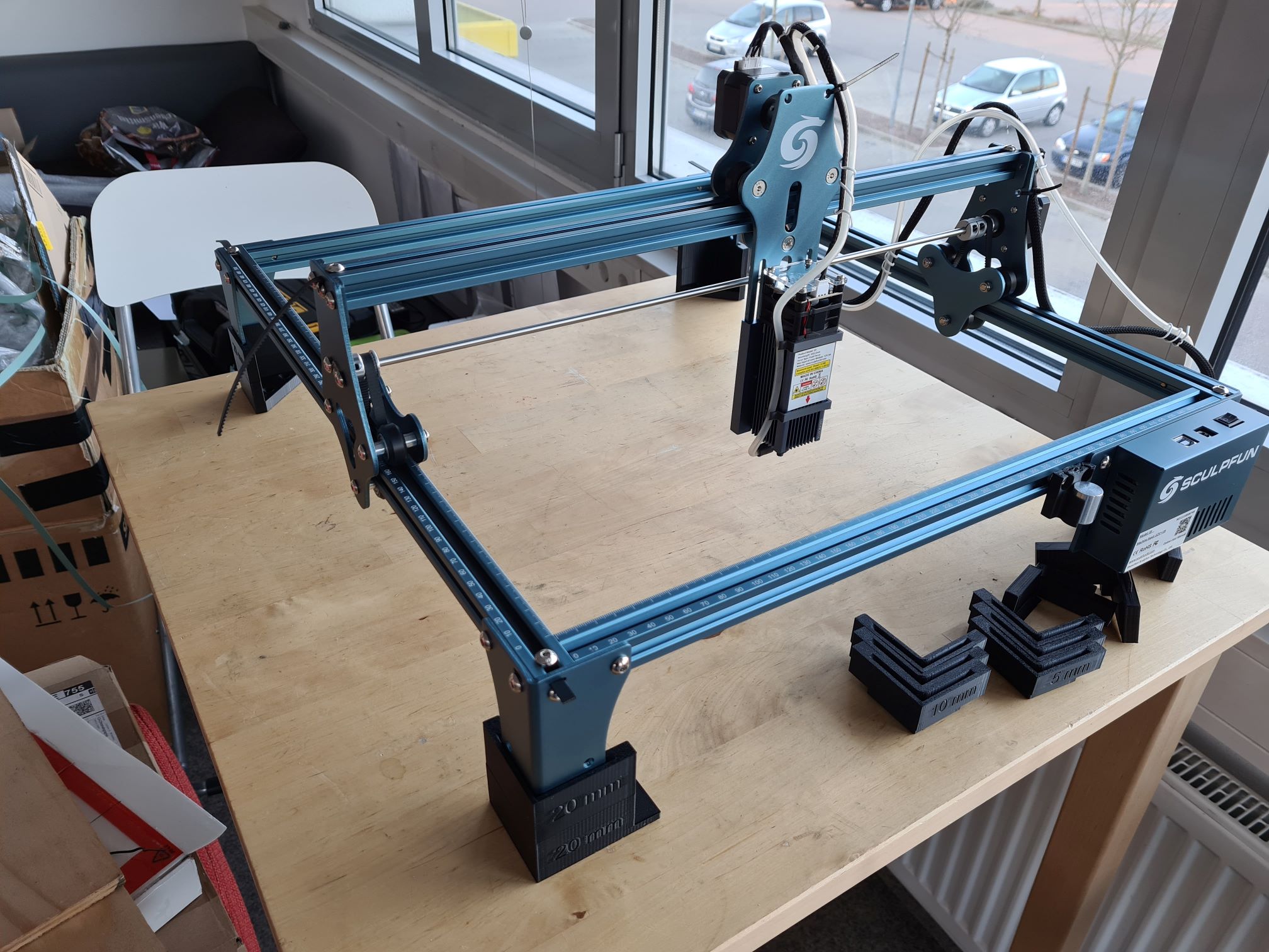 Sculpfun S9 Z Axis Adjuster Raise & Lower Your Laser Module for Quick and  Easy Focus -  Sweden