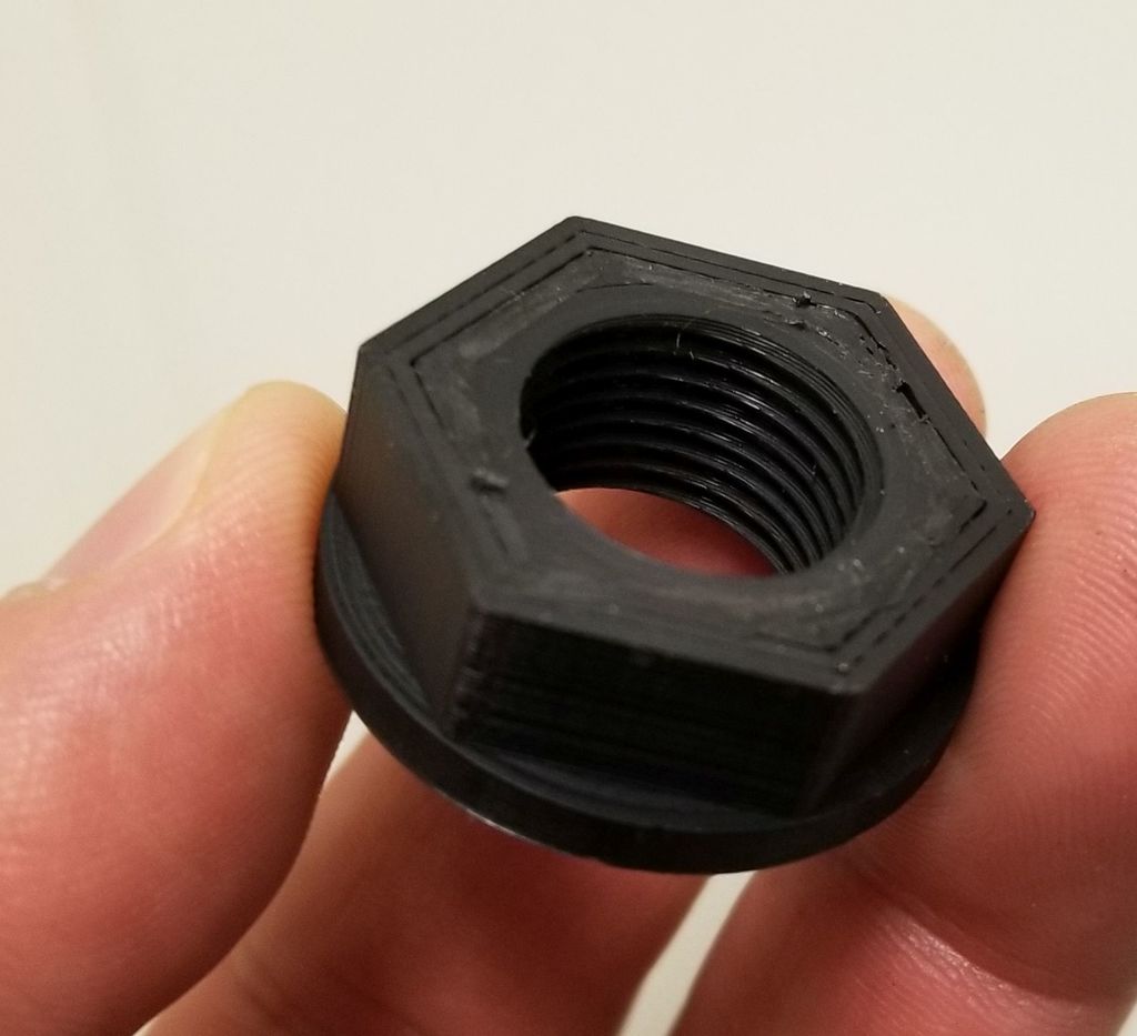 Toto Toilet Handle Nut by Jordan Download free STL model