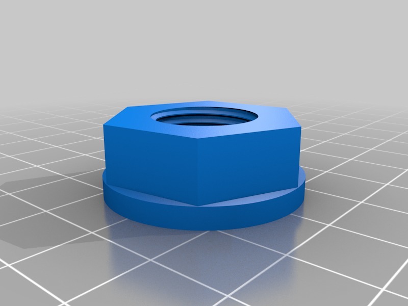 Toto Toilet Handle Nut by Jordan Download free STL model