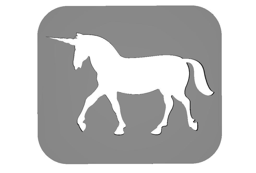 Unicorn Drawing Template