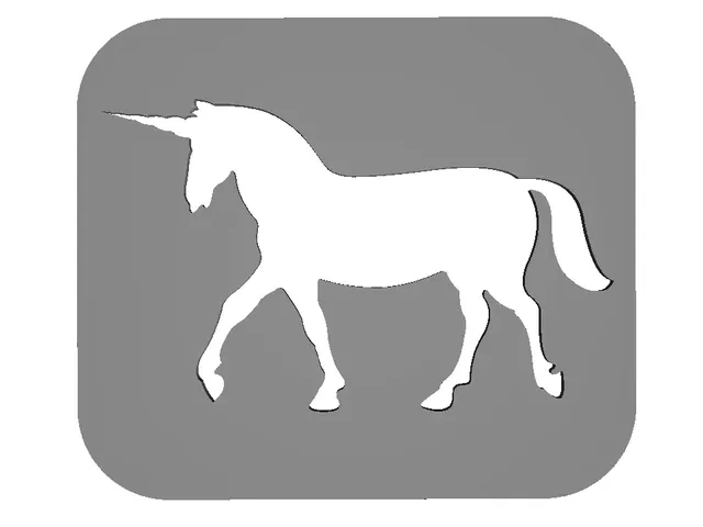 Unicorn Drawing Template