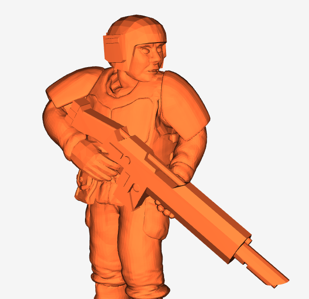 Soldiers of the imperium - infantry squad v2