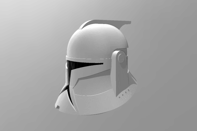 Phase 1 Clone Helmet(Animated style) by ReProps | Download free STL ...