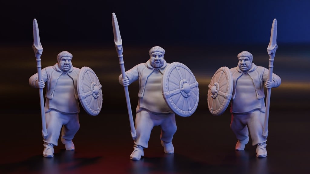 Parpol / Parriwimple, Human Gladiator (DND / TTRPG)