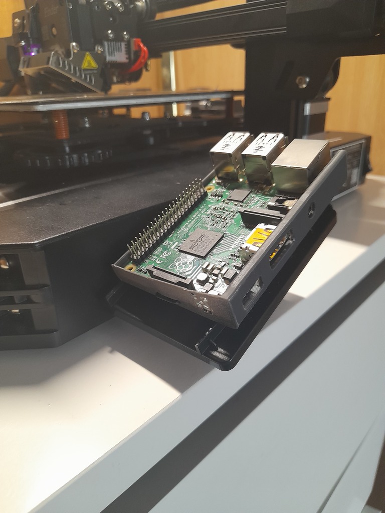Ender 3 S1 Pro Raspberry Pi Holder