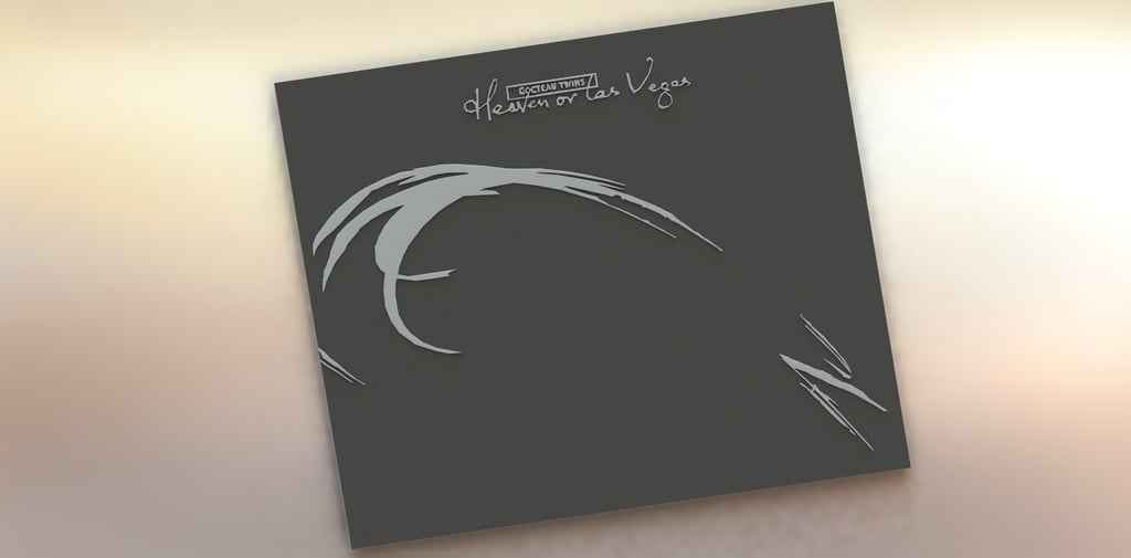 Cocteau Twins Heaven or Las Vegas album art poster