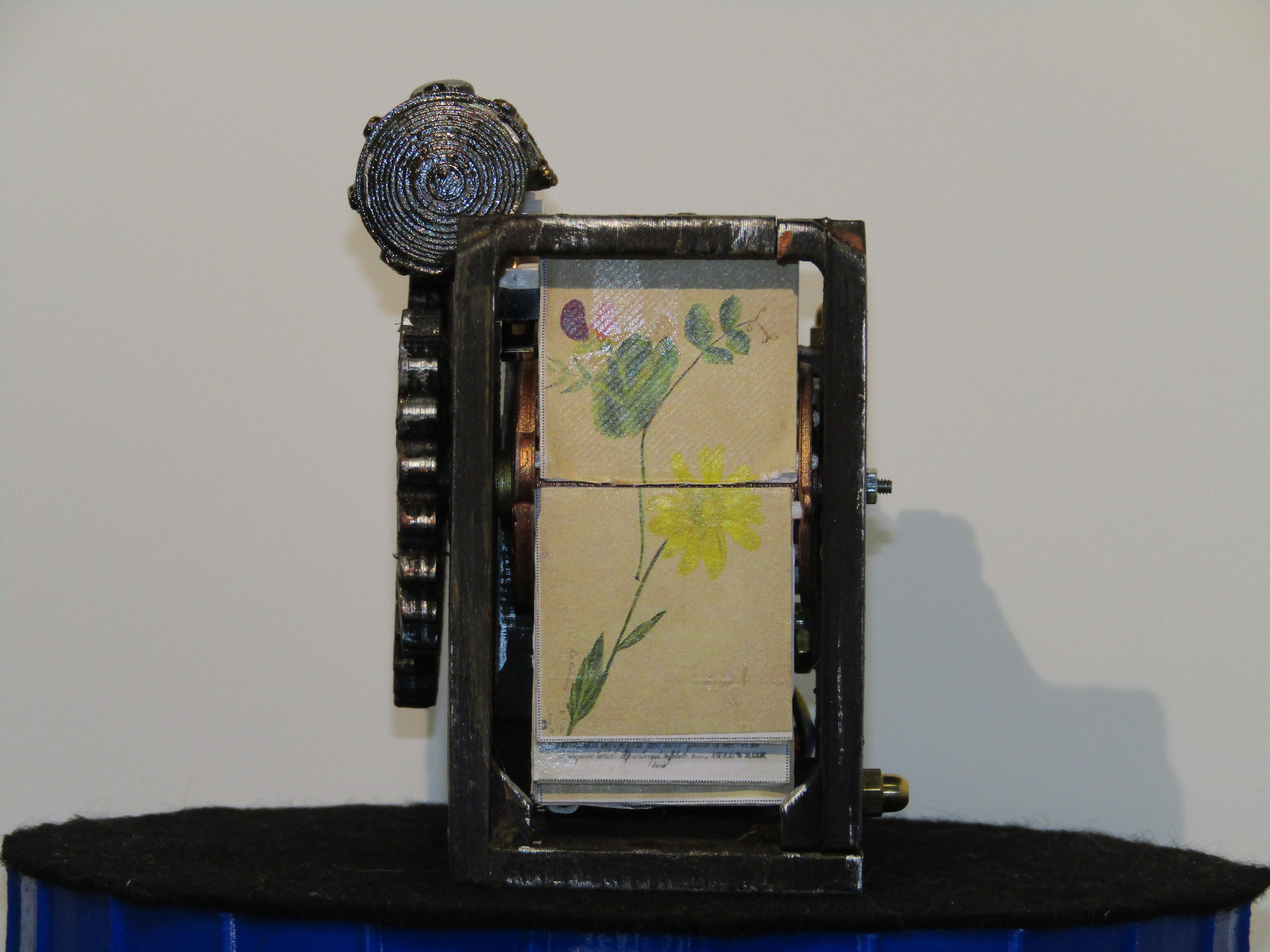 Miniatura 11 do modelo 3D Split flap display module