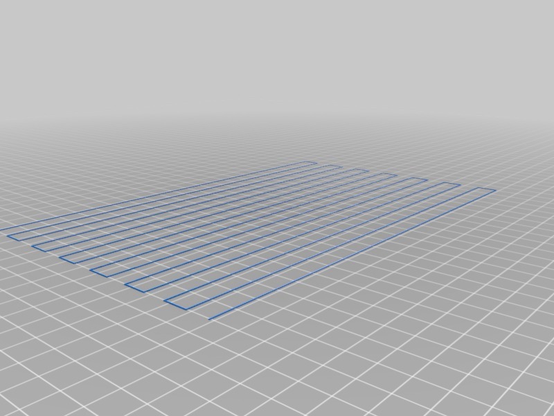 Bed Levels - Replicator Dual / FlashForge Creator Pro / PowerSpec Pro 3D / 225mm x 145mm bed — miniatura 2