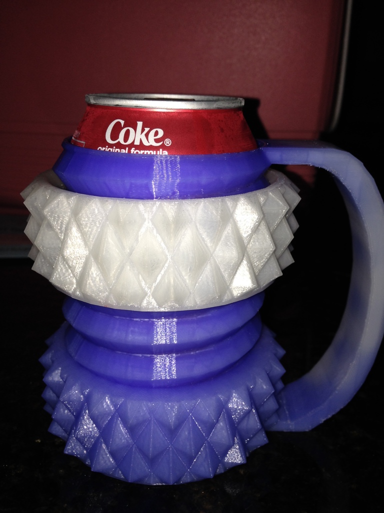 Knurled Nut & Bolt Koozie