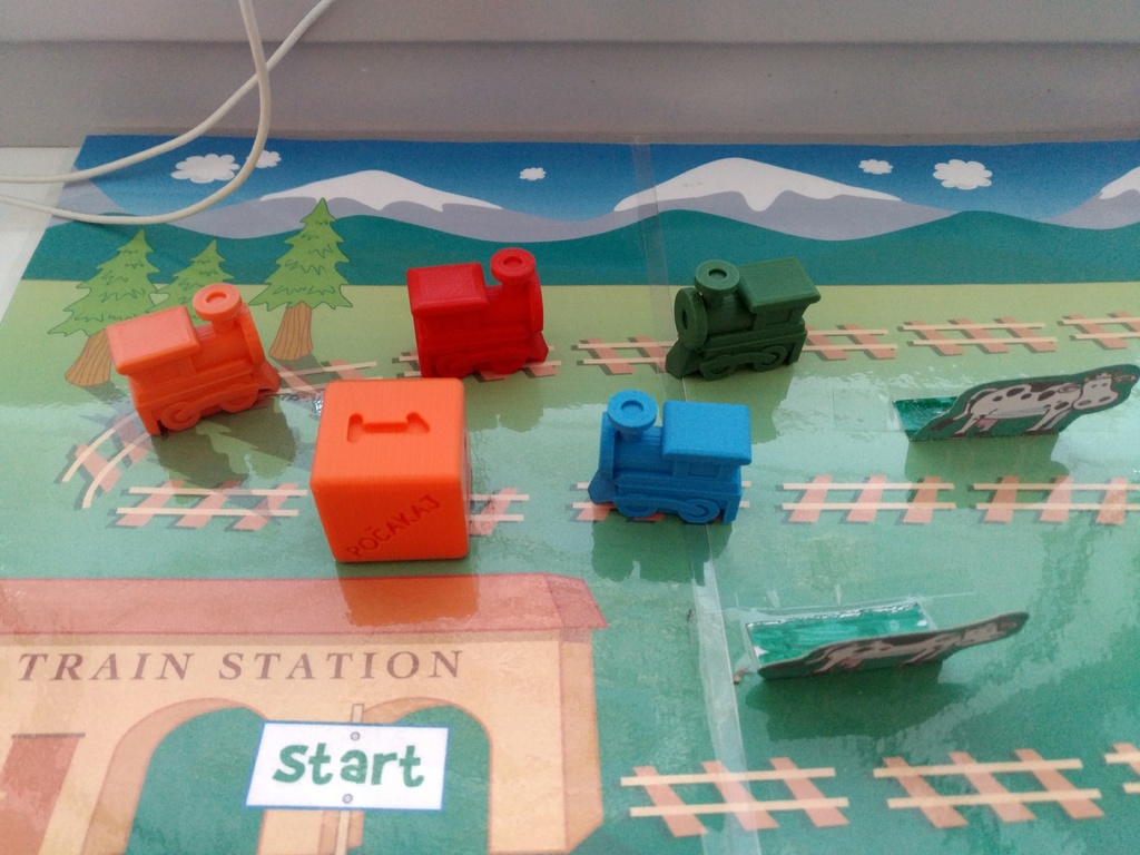 Dice for Train Trip
