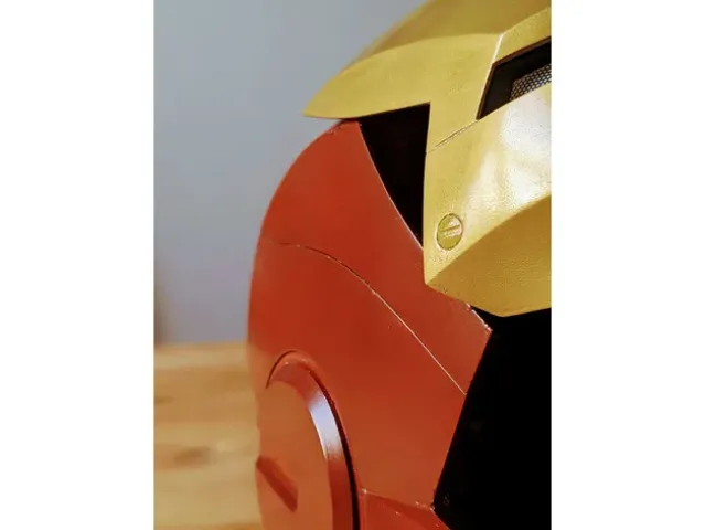 Iron Man Helmet, Articulated, Wearable