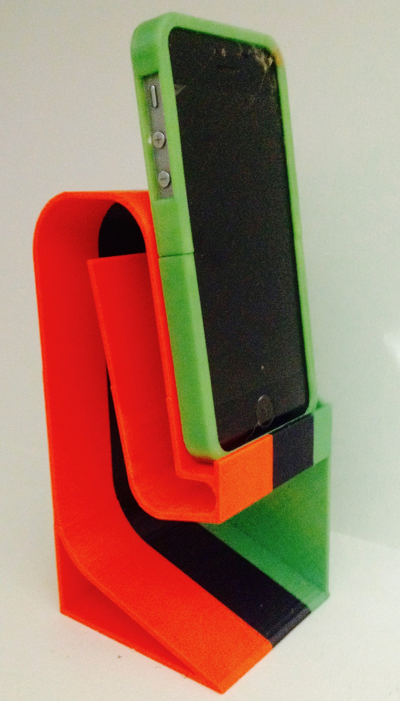 Passive speaker - folded horn - Phone / Iphone5