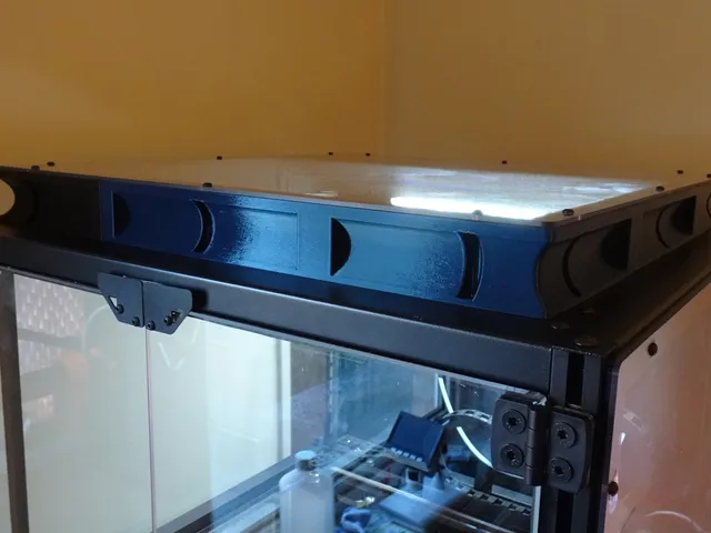 Lid riser block / Canopy for Troodon 2.0 Pro 350mm printer