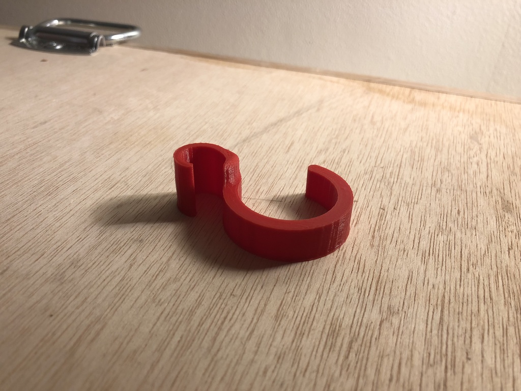 Miniatura 5 do modelo 3D Closet Rod Hook