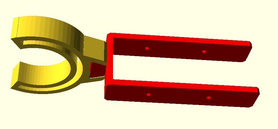 Cane Holder for headboard. Customizable — miniatura 2