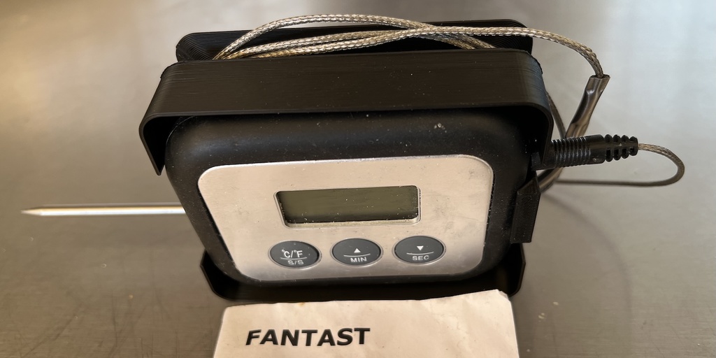 Holder for storing IKEA FANTAST Thermometer