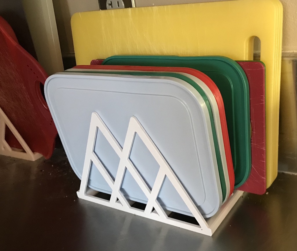 Customizable CuttingBoardRack