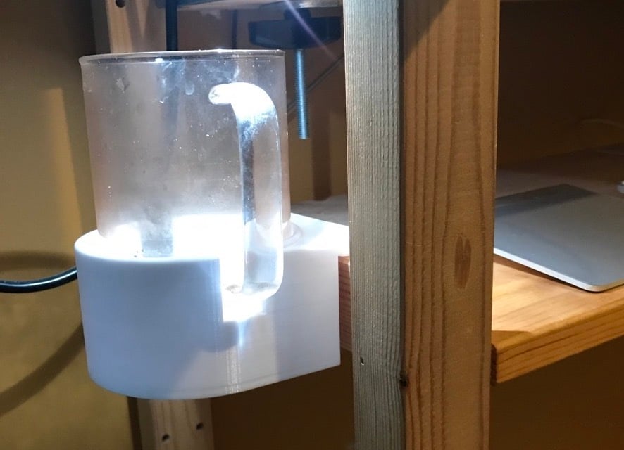 Cupholder, customizable for IKEA IVAR