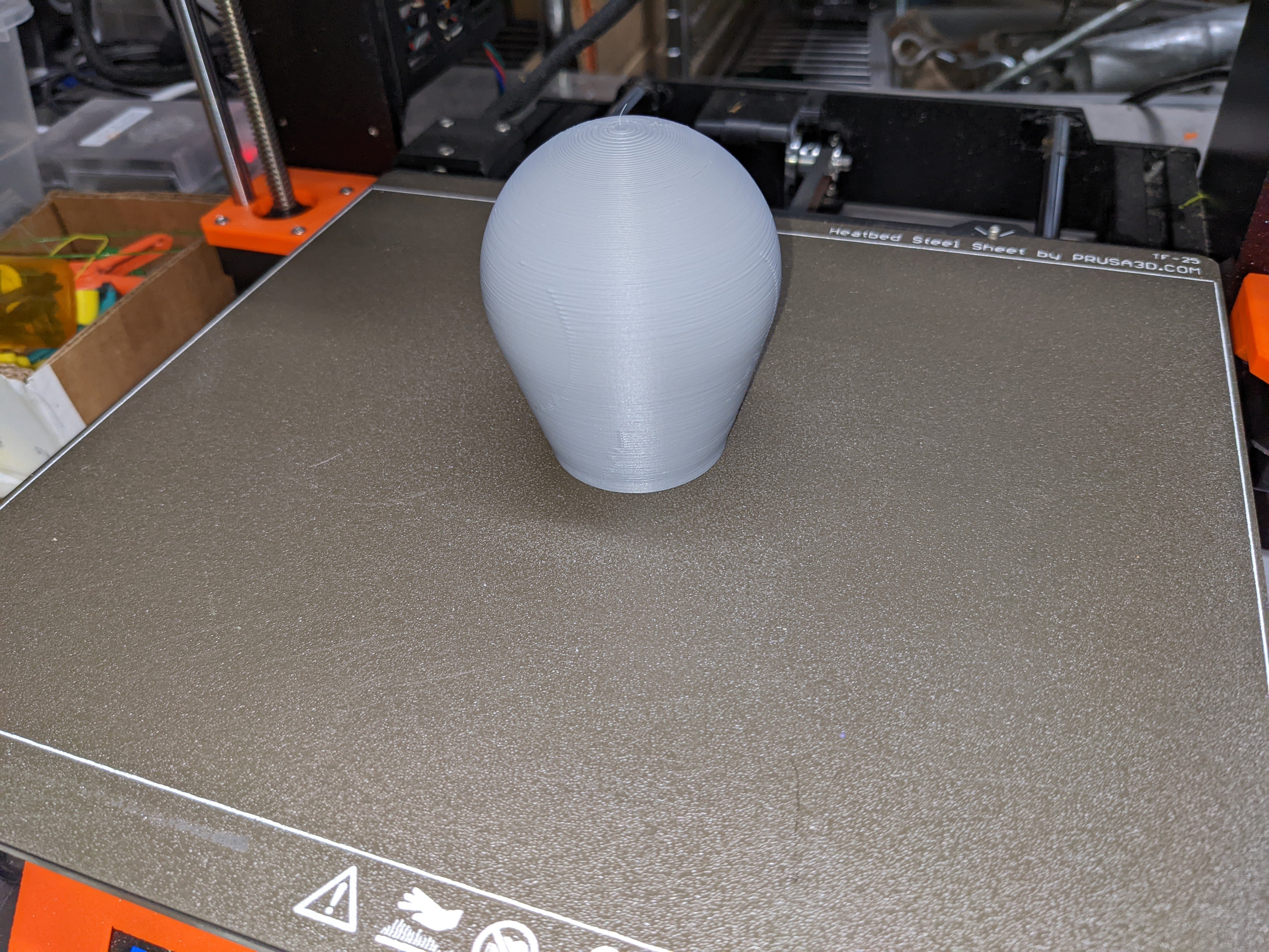Globe-Funnel Finial