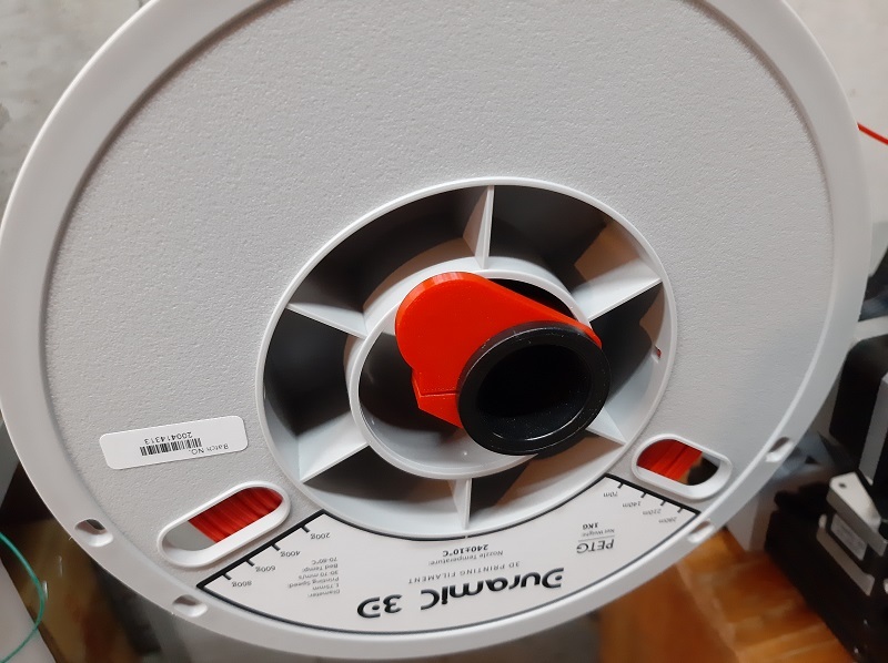 Miniatura 4 do modelo 3D Filament spool roller