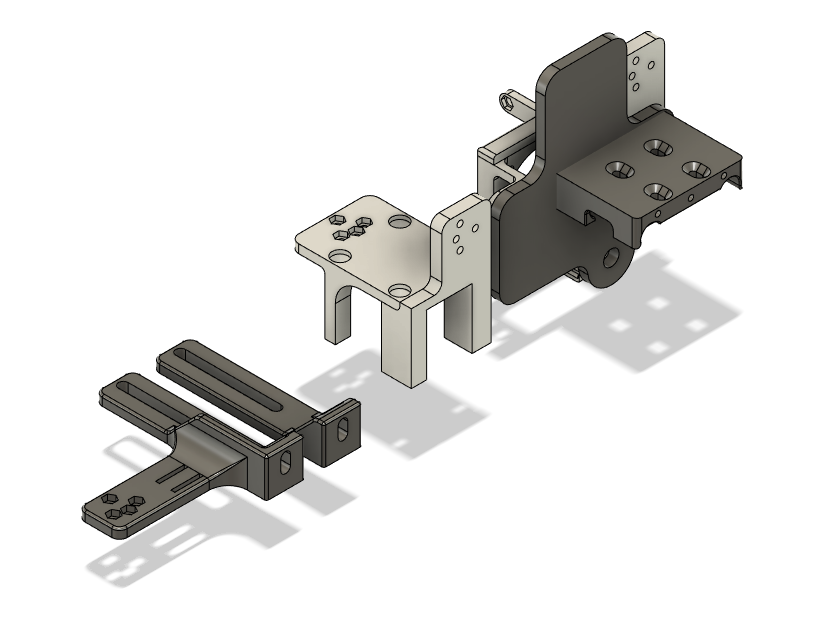 Ender 5 MSDD Linear Rail and Drag Chain Adapters by Ya Ikou! | Download ...