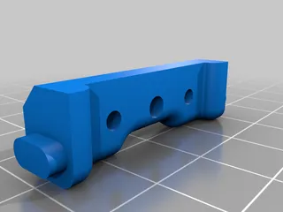 Adjustable 40mm Fan BL Touch Mount