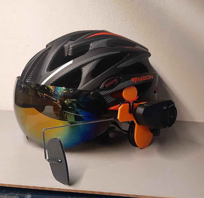 Intercom adapter for MOON cycling helmet — miniatura 2