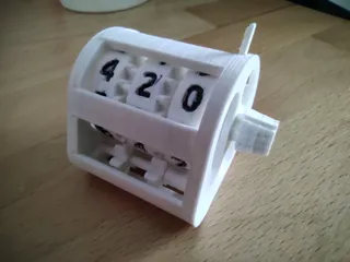 3D Printed Counter - BeanCounter