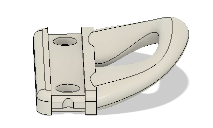 Door handle for a sliding door
