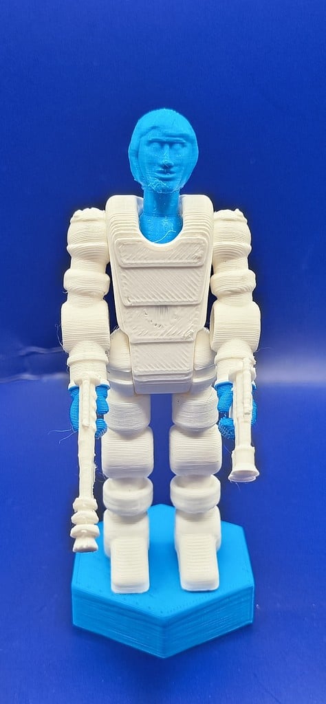 F.P.A.P. 3.75 in Retro Action Figure 5 Points of Articulation Easy Reassembly — miniatura 4