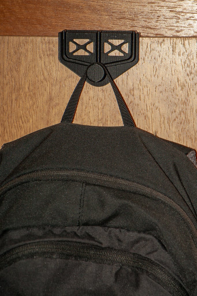 Over-the-Door Backpack Hook for Easy, No-Drill Storage