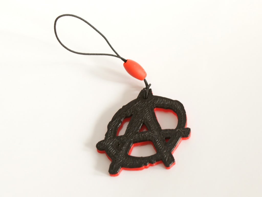 Anarchy Keychain